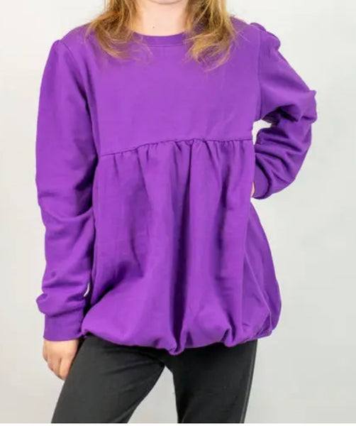 Mystery Name Sweater - Purple